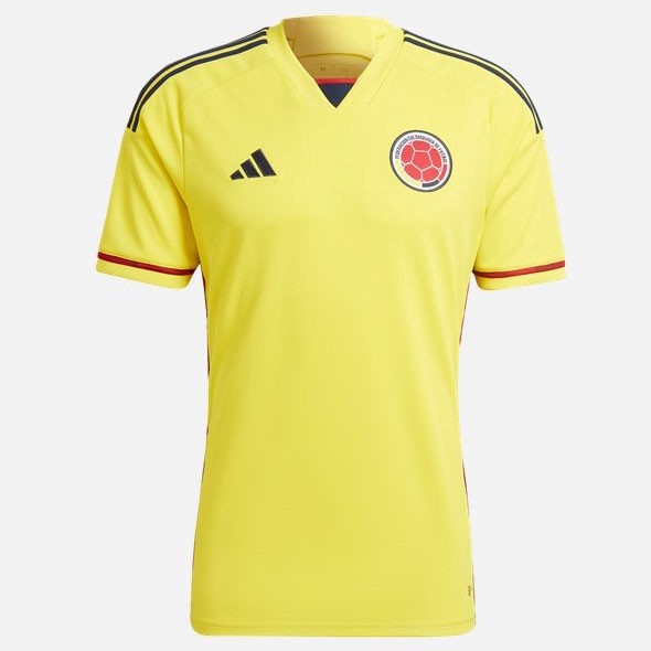 Camiseta Colombia Replica Primera Ropa 2022 2023 Amarillo